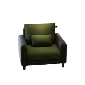 Light Luxury Retro Single <b>Sofa</b> Chair With Backrest For Small <b>Living</b> <b>Room</b> Hotel Homestay And Reception - Product Image 4