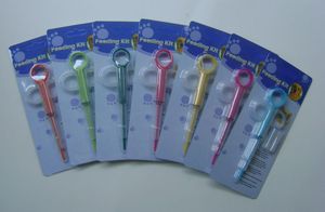 Siringa a punta morbida di piccole dimensioni per animali domestici con alimentazione medica a spinta per medicinali secchi o umidi mangiatoia per cani - Product Image 6