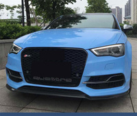 Veidt Apto para Modelos 14-16, Apto para Audi A3, Parrilla Delantera Modificada RS3, Accesorios de Mejora Especiales