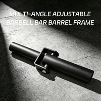 Accessoire d'entraînement de fitness pour la maison et la salle de sport : Insert de barre en acier rotatif à 360 degrés pour barre en T et attache Landmine