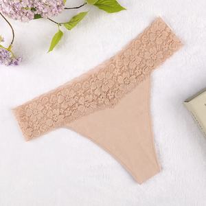 Tanga Sexy <span class=keywords><strong>de</strong></span> Encaje para Mujer Intiflower SL005 - Ropa Interior sin Costuras con Espalda en T y Diseño Calado - Product Image 6