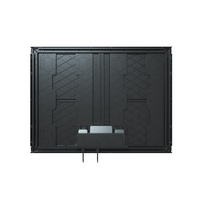 800mm * 600mm deux chiffres trois couleurs RS485 LED feu de signalisation compte à rebours