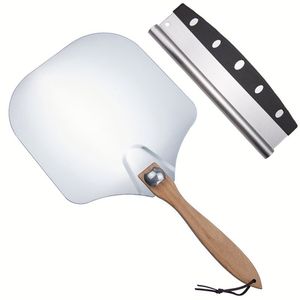 Último Modelo de Utensilio de Cocina para Hornear, Pala para <span class=keywords><strong>Pizza</strong></span> Plegable de Aluminio de 12 Pulgadas, Cortador Especial para <span class=keywords><strong>Pizza</strong></span> - Product Image 3