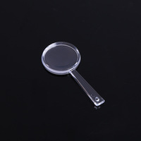 Wholesale Cheap 40mm Clear Plastic Acrylic Lens Class I Handheld Reading Magnifier for Kids Students Elderly
