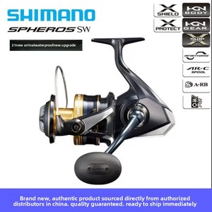 <span class=keywords><strong>Moulinet</strong></span> spinning <span class=keywords><strong>Shimano</strong></span> Spheros SW, tailles 5000 à 20000, pour la pêche en surf en eau salée - Product Image 3