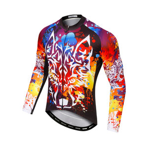 Maillot de cyclisme personnalisé par sublimation – Plusieurs couleurs et motifs, coutures plates anti-frottement pour uniformes d'équipes de clubs cyclistes masculins en gros - Product Image 2
