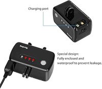 Éclairage de plongée portable alimenté par USB, 30 LED, étanche à 55 m, IPX, pour caméra d'action GoPro, 5500K, fabriqué par Suptig