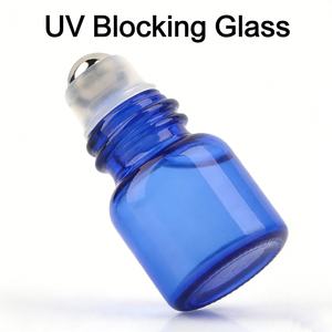 Custom 1ml Luxury Mini <b>Roll</b> <b>on</b> Bottle Empty Refillable Glass Spa Round Roller Bottle for Essential Oil Serum Cosmetic - Product Image 3