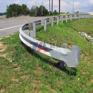 Barandilla de Seguridad Galvanizada Tipo W, Barrera de Protección Contra Impactos en Venta, al Mejor Precio, Barrera de Seguridad para Carreteras - Product Image 6