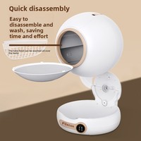 Bac à litière intelligent transfrontalier pour chat, entièrement fermé, extra-large, toilette pour chat entièrement automatique avec double système d'élimination des odeurs et désodorisant