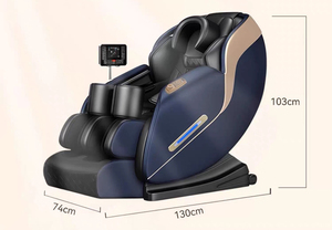 Sillón de Masaje de Gravedad Cero OEM, Sillón Reclinable de Masaje Shiatsu de Lujo <span class=keywords><strong>8D</strong></span> para Todo el Cuerpo, con Capucha de Privacidad y Música para el Hogar - Product Image 6