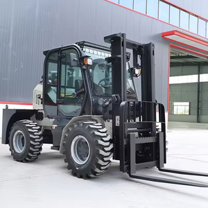 高品质 3 吨全地形柴油叉车 4WD 液压农用叉车 国四认证 Powston PTF 系列 4M - Product Image 4