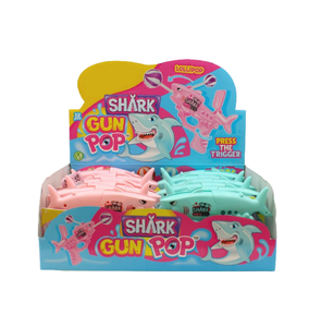 Wholesale Plastic Shark <strong>Lollipop</strong> <strong>Gun</strong> for Kids-Hard Candy Capsule Toy - Product Image 5