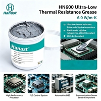Pâte thermique électronique grise OEM 1.0 W/m K pour capteurs de température de voitures, réfrigérateurs et assemblages de CPU