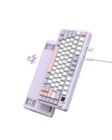 Nouveau clavier de jeu mécanique USB Kailh PBT Tri-mode RGB 75% avec écran d'affichage, 82 touches personnalisables et Hotswap