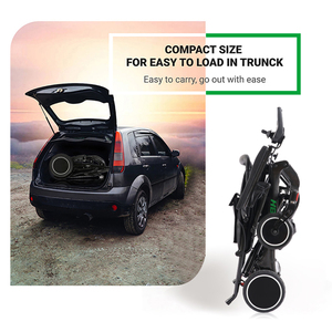 Silla de Ruedas Eléctrica JBH DC09 de Fibra de Carbono con <span class=keywords><strong>4</strong></span> Ruedas, Precio de Fábrica, Silla de Ruedas Eléctrica, Scooter Eléctrico - Product Image 5