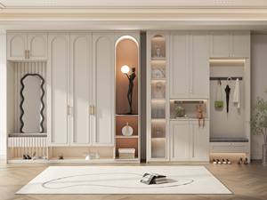 Mueble Zapatero de Madera Maciza para Sala de Estar o Entrada JINGSHUN Villa, 5+ Cajones/Estantes, Certificado CE, Multifuncional, Diseño Libre - Product Image 2