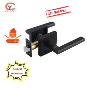 Juego <span class=keywords><strong>de</strong></span> palanca <span class=keywords><strong>de</strong></span> puerta <span class=keywords><strong>de</strong></span> privacidad negra mate, <span class=keywords><strong>cerradura</strong></span> <span class=keywords><strong>de</strong></span> manija <span class=keywords><strong>sin</strong></span> <span class=keywords><strong>llave</strong></span> <span class=keywords><strong>de</strong></span> aleación <span class=keywords><strong>de</strong></span> Zinc <span class=keywords><strong>de</strong></span> alta resistencia para uso en el paso y el <span class=keywords><strong>baño</strong></span>, propiedades residenciales - Product Image 2