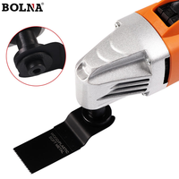Outil oscillant multifonction 110 V à vitesse variable, rénovateur, décoration, coupe-bordure, pelle oscillante électrique, scie pour le bricolage du bois