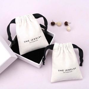 Reusable Natural Custom Logo Printing Canvas Drawstring Balloon <b>Card</b> Toys Bag Eco-friendly Cotton Gift Shoe Packing Dust Pouch - Product Image 6