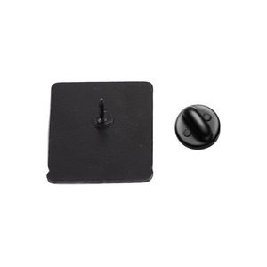 Broche en métal carrée, motif grenouille de dessin animé audacieuse, avec bordure de style bande dessinée et <span class=keywords><strong>citation</strong></span> d'humour noir sur le thème de la crapaud sombre, pour collection de cadeaux de style alternatif - Product Image 5
