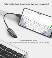 GS01 YESIDO Adaptateur OTG de transmission de données USB femelle Type-C pour téléphone portable