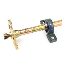 Essieu Arrière 1000mm 850mm Avec Pignon 428# 37 Dents Disque de Frein 160mm Roulement UCP205 Pour Kart Électrique UTV ATV Quad Buggy DIY