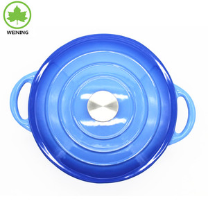 <span class=keywords><strong>3</strong></span> <span class=keywords><strong>QT</strong></span> tráng men gang Hà Lan lò với nắp vòng Hà Lan lò nồi cho bánh mì nướng Hà Lan nồi gang - Product Image 5