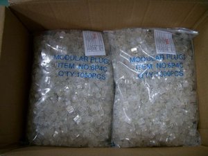 ปลั๊กขั้วต่อ <span class=keywords><strong>RJ12</strong></span> RJ11คุณภาพสูง exw วัสดุ PC จากญี่ปุ่นนำเข้า6P4C ชุบทองความหนา Flash-50μ ชิ้น/ถุง1000 - Product Image 6