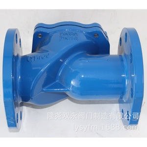 วาล์วกันกลับแบบสวิงชนิดใบพัดเดี่ยว Longyao Shuangyong ขนาด Dn100 Pn16 สำหรับน้ำ - Product Image 2