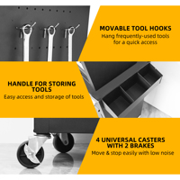 Armoire à outils modulaire, fournisseur professionnel, armoire à outils d'atelier pour mécaniciens