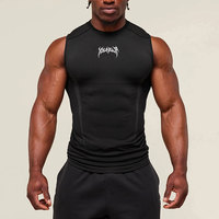 Débardeur de compression respirant à séchage rapide pour homme – Gilet de sport sans manches pour la gym, le fitness, le jogging et les activités athlétiques
