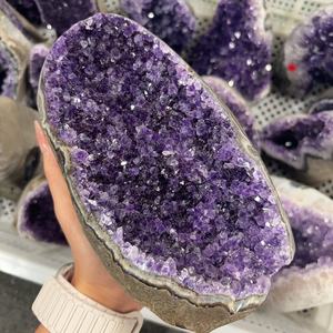 للبيع بالجملة مجموعة الجمشت الكريستالية الطبيعية الكريستالية الشافية لديكور المنزل والهدايا - Product Image 5