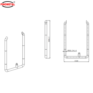 مجموعة عادم كامل بقطر 8 بوصة لسيارة Peterbilt Kenworth Volvo - Product Image 5
