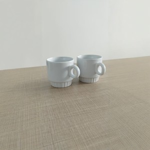 Loyalty White <b>Ceramic</b> Coffee <b>Cup</b> With Handle Heat Resistant Home Office Use - Product Image 4