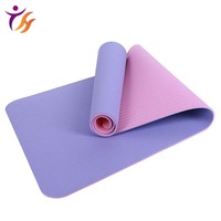 कस्टम पर्यावरण tpe सामग्री manduka womenf के लिए फिटनेस योग चटाई व्यायाम प्रशिक्षण