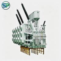 Transformateur de puissance ultra haute tension 330 kV 180 MVA-300 MVA triphasé 50/60 Hz à noyau CRGO à faible perte pour l'alimentation des postes de transformation