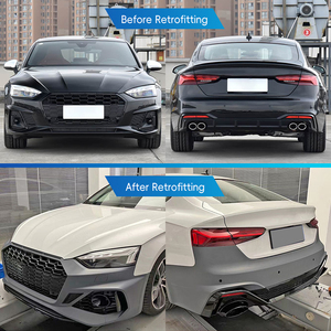 Kit de Carrocería Deportiva 2022 para Modificación de Automóviles 2021-2024, Parachoques Delantero y Trasero, Faldones Laterales, Tubo de Escape, Rejilla para Audi S5 - Product Image 2