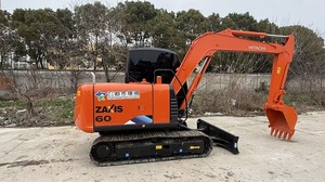 Low price Hitachi ZX60 Mini Hydraulic Excavator Japan 6 Ton Digger <b>second</b> <b>hand</b> excavator used Hitachi zx60 in stock - Product Image 5