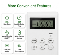 Prise connectée Tuya Smart WiFi Mini, compteur d'énergie numérique éco-responsable avec API ouverte, surveillance de la consommation et contrôle à distance
