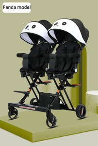 JXB 2022 Cochecito Doble Ligero y Económico para Verano, Asiento Reversible, Plegable, Cochecito para Bebés Gemelos - Product Image 3