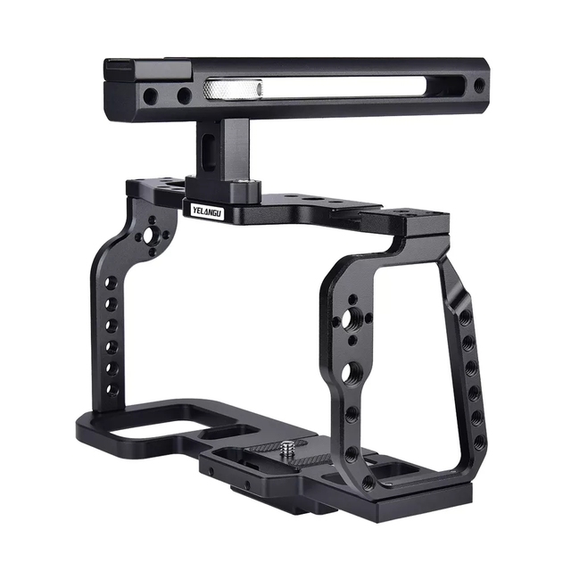 Yelangu Stable C9-A Aluminum Alloy Camera Cage for Camera Bmpcc 4k Cage Rig