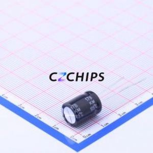 Condensador Electrolítico de Aluminio de Orificio Pasante KM106M250G13RR0VH2FP0, D10xL13mm 10uF 20% 250V 75mA-120Hz - Product Image 2