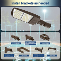 Lámpara LED para Exteriores con Sensor de Movimiento, Resistente al Agua IP65, de Aluminio, 100W-300W, con Garantía de 5 Años