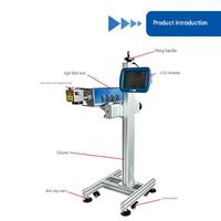 Machine de codage laser UV tout-en-un mobile 355 nm avec surveillance à distance haute performance pour codes QR/lot, emballages plastique/verre/PCB
