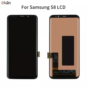 Lcd Ponsel Asli S5 S6 S7 Edge S8 S9 S10 Plus Layar Lcd Ponsel Pengganti Panta Layar Lcd Dssemy untuk Samsung Galaxy
