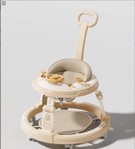 Andador de Lujo 3 en 1 Ajustable para Bebés con Asiento Giratorio y Ruedas Sencillas - Product Image 2