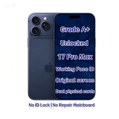 Wholesale Used for 17 Pro Max 512GB Blue Unlocked 12GB RAM A19 Pro 5G Face ID Factory Supplier Bulk Order