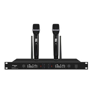 Tianlang Audio <b>Wireless</b> <b>Microphone</b> M-300 Dual Port Dynamic For KTV Bars Stage Outdoor Use - Product Image 4