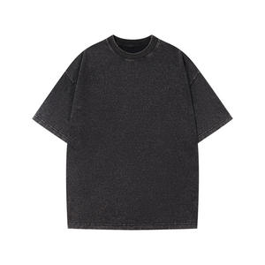 <span class=keywords><strong>AliExpress</strong></span> 230 г 100% хлопчатобумажная повседневная мужская Свободная футболка с коротким рукавом и круглым вырезом - Product Image 6